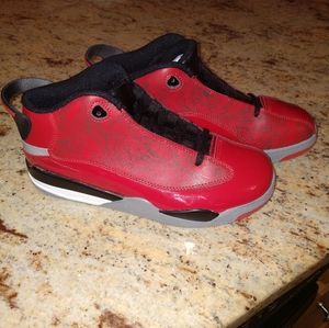 Jordan Dub Zero sneakers, NEW red patent!  Mint